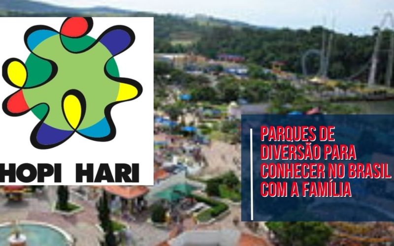 parques de diversão para conhecer no Brasil com a família