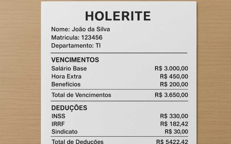 Holerite: o que é e como ler